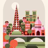 Urban Shapes: Paris by Susana Paz