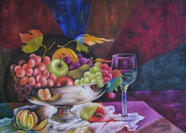 Print of Food & Drink Paintings by Netka Dimoska