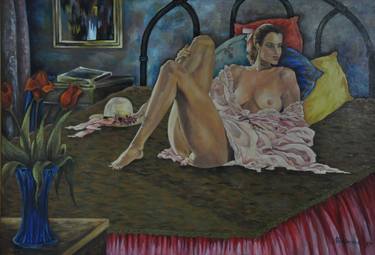 Print of Fine Art Erotic Paintings by Netka Dimoska