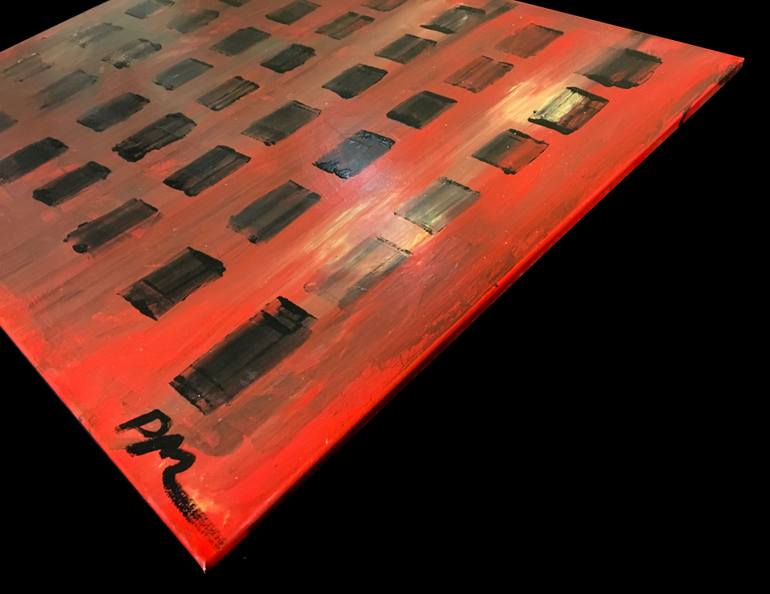 Original Minimalism People Painting by Mattia Paoli