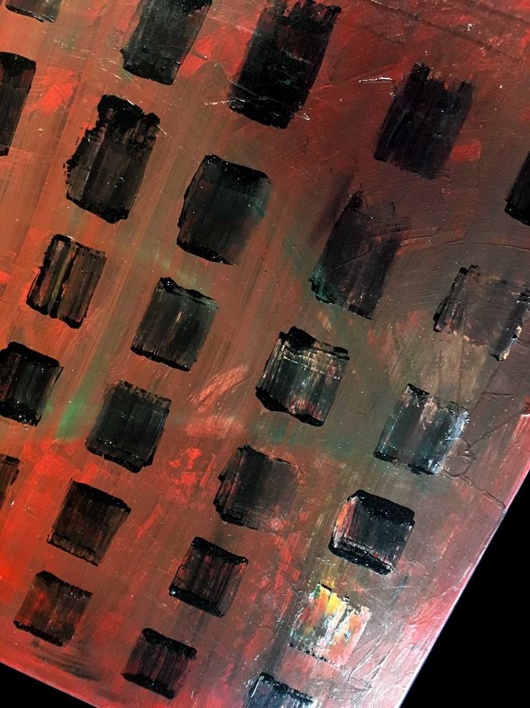 Original Minimalism People Painting by Mattia Paoli