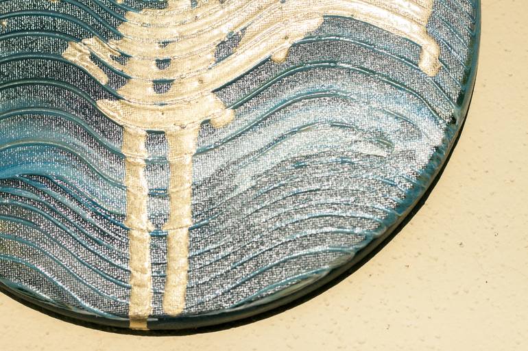 Original Art Deco Abstract Painting by Mattia Paoli