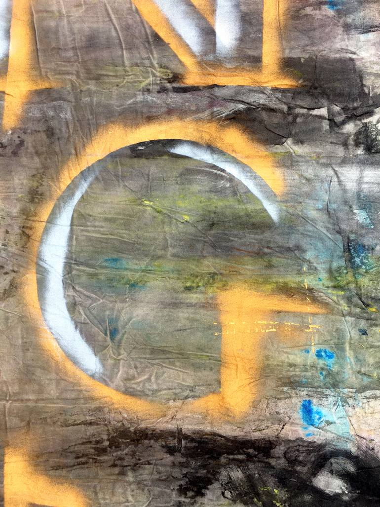 Original Abstract Expressionism Abstract Painting by Mattia Paoli