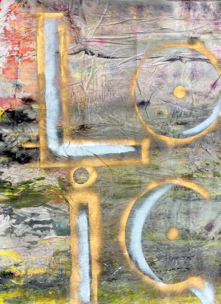 Original Abstract Expressionism Abstract Painting by Mattia Paoli