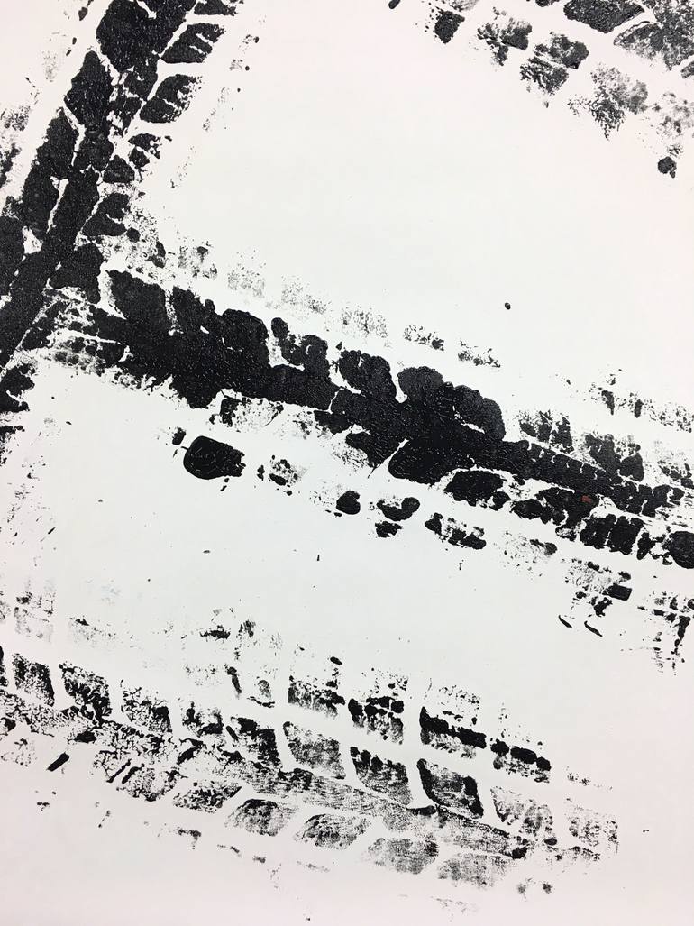 Original Conceptual Abstract Painting by Mattia Paoli