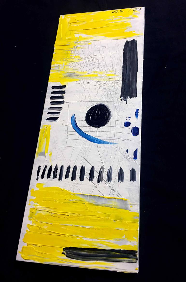 Original Abstract Expressionism Abstract Painting by Mattia Paoli