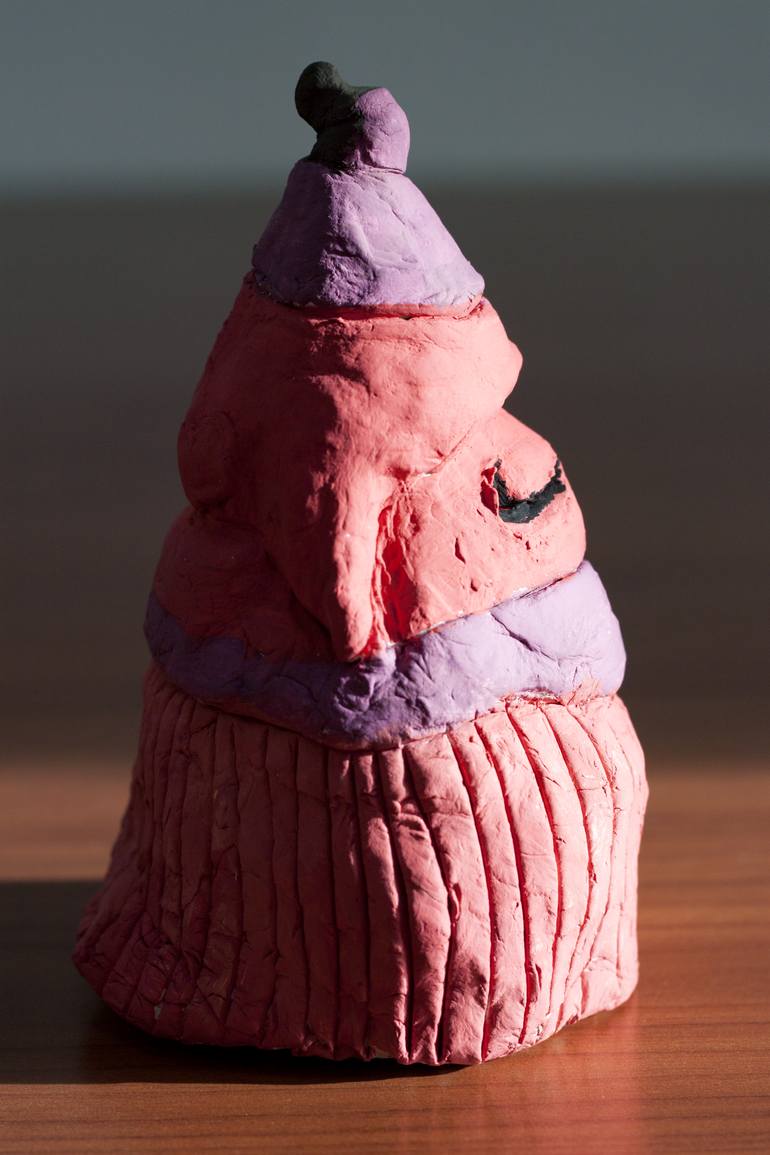 Original Pop Art Cartoon Sculpture by Mattia Paoli