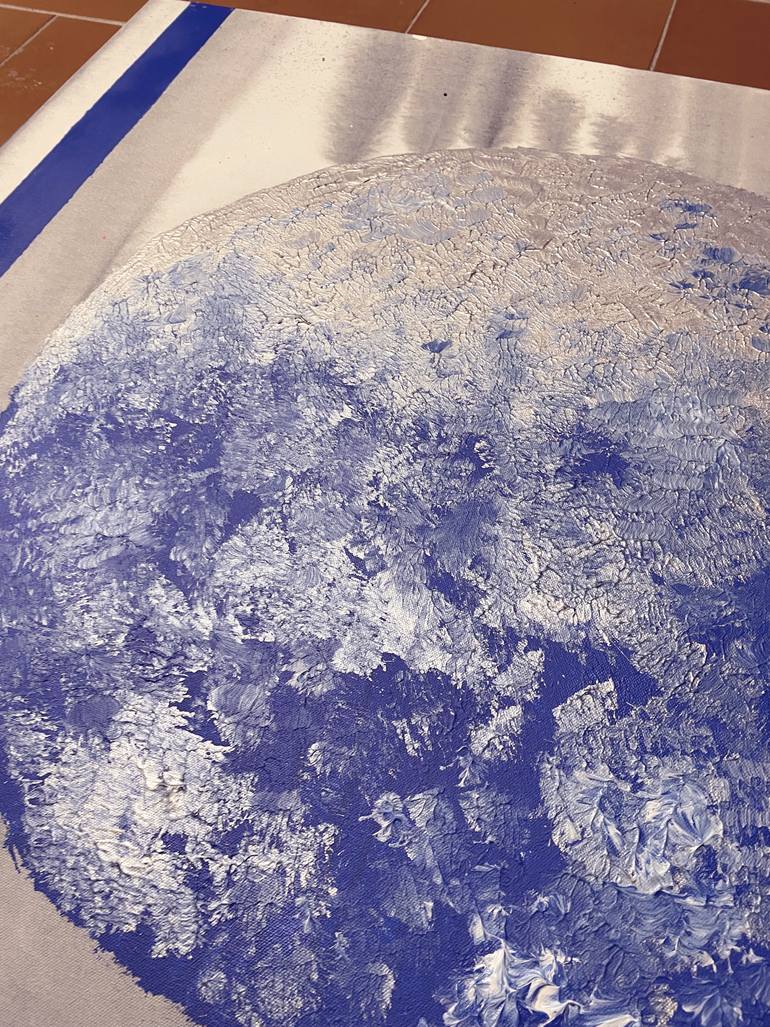 Original Abstract Science/Technology Painting by Mattia Paoli