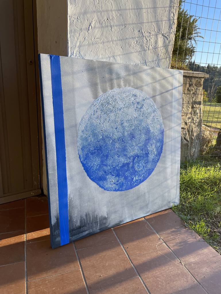 Original Abstract Science/Technology Painting by Mattia Paoli