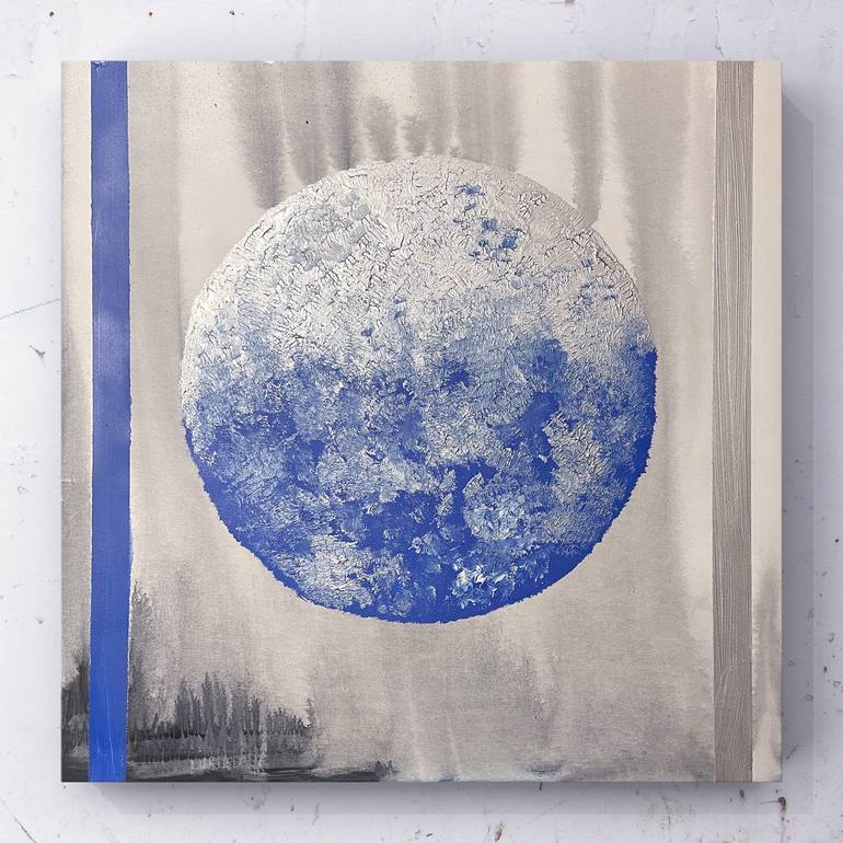 Original Abstract Science/Technology Painting by Mattia Paoli