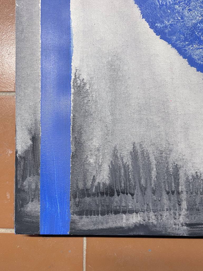 Original Abstract Science/Technology Painting by Mattia Paoli