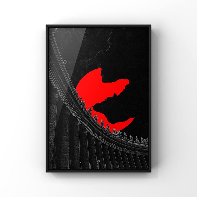 Original Minimalism Cities Mixed Media by Mattia Paoli