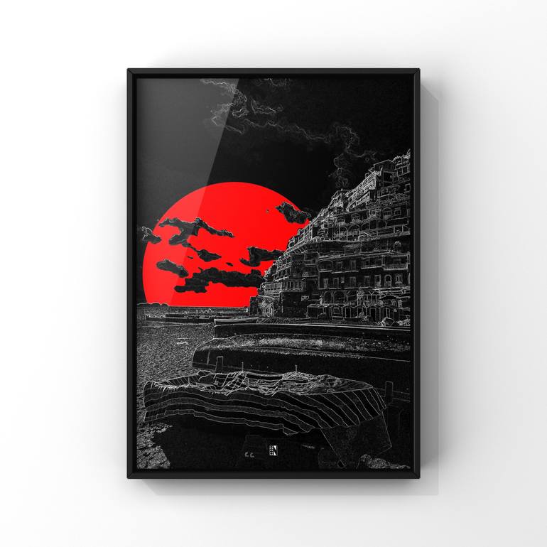 Original Minimalism Nature Mixed Media by Mattia Paoli