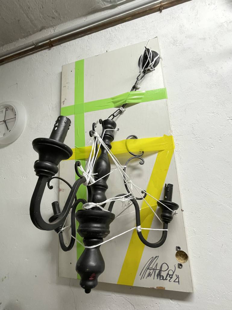 Original Conceptual Abstract Installation by Mattia Paoli