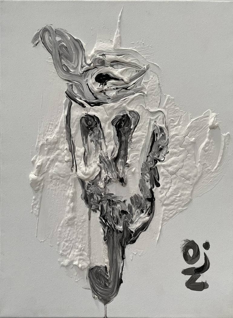 Print of Abstract People Paintings by Mattia Paoli