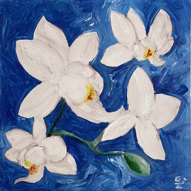 Original Impressionism Floral Paintings by Mattia Paoli