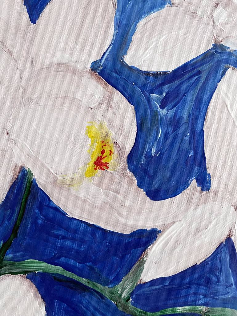 Original Impressionism Floral Painting by Mattia Paoli