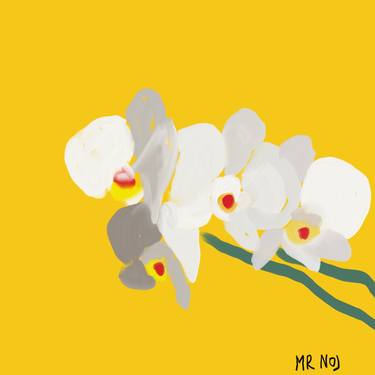 Print of Expressionism Floral Mixed Media by Mattia Paoli