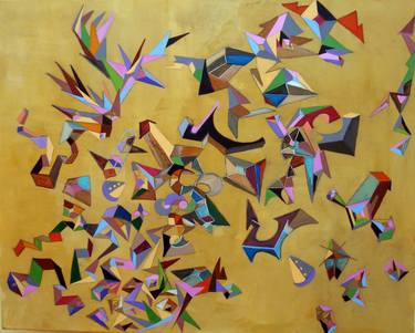 Original Abstract Paintings by Leopoldo Maragno
