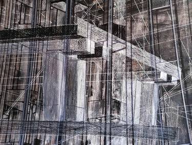 Print of Abstract Architecture Drawings by Maja Lazic