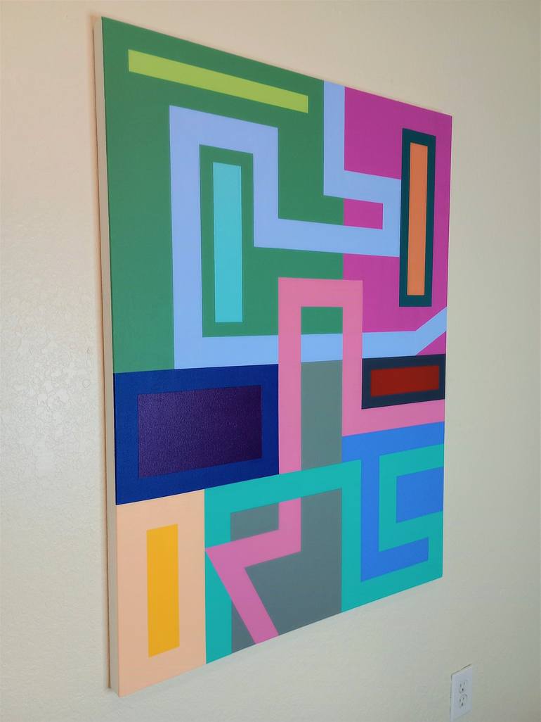 Original Contemporary Abstract Painting by Juan Jose Hoyos Quiles