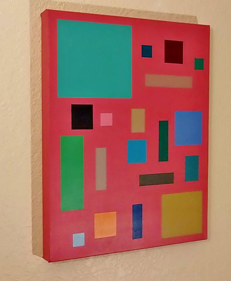 Original Abstract Painting by Juan Jose Hoyos Quiles