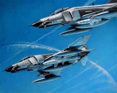 Print of Aeroplane Paintings by Stanislav Atanasov