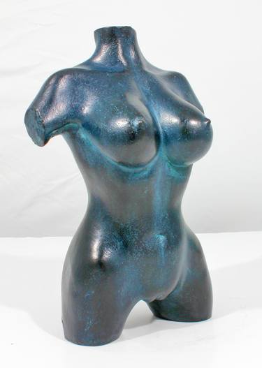 Original Figurative Nude Sculpture by Law Rider