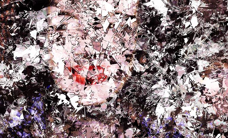Original Conceptual Abstract Mixed Media by Law Rider