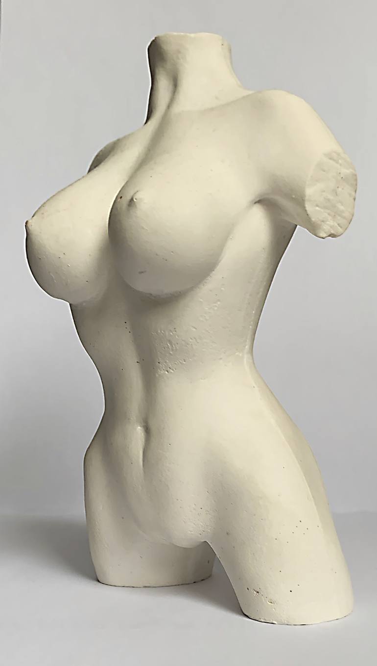 Original Conceptual Nude Sculpture by Law Rider