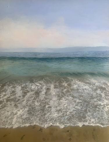 Original Beach Painting by Hilary McCarthy Artist