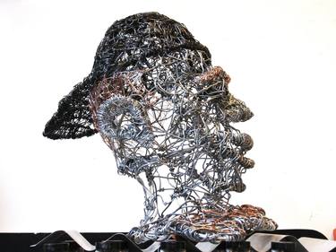 Original Contemporary People Sculpture by Rémi Thibault