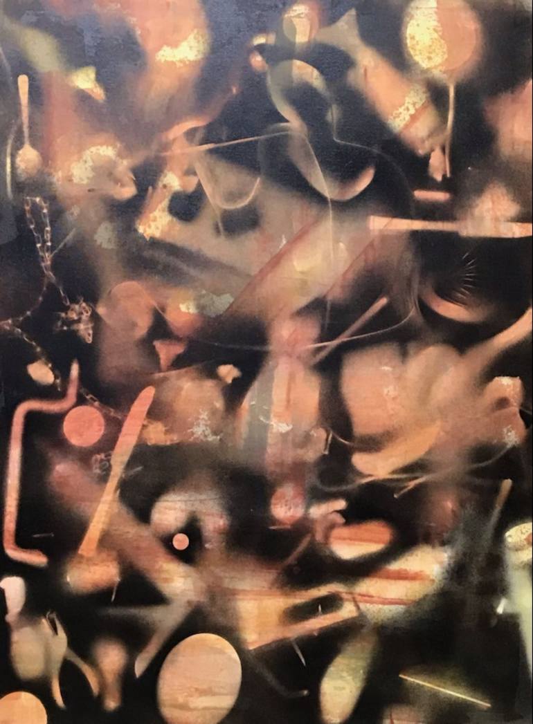 Original Modernism Abstract Paintings by Rémi Thibault