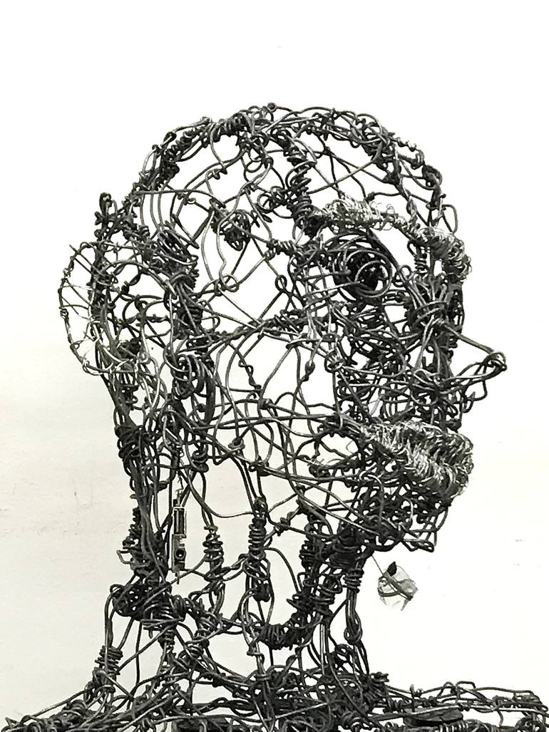 Original Contemporary Science/Technology Sculpture by Rémi Thibault