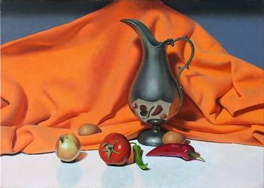 Original Fine Art Still Life Paintings by Boğaç Oydemir