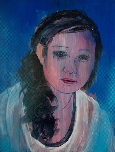 Print of Portrait Paintings by Natsumi Yamaguchi