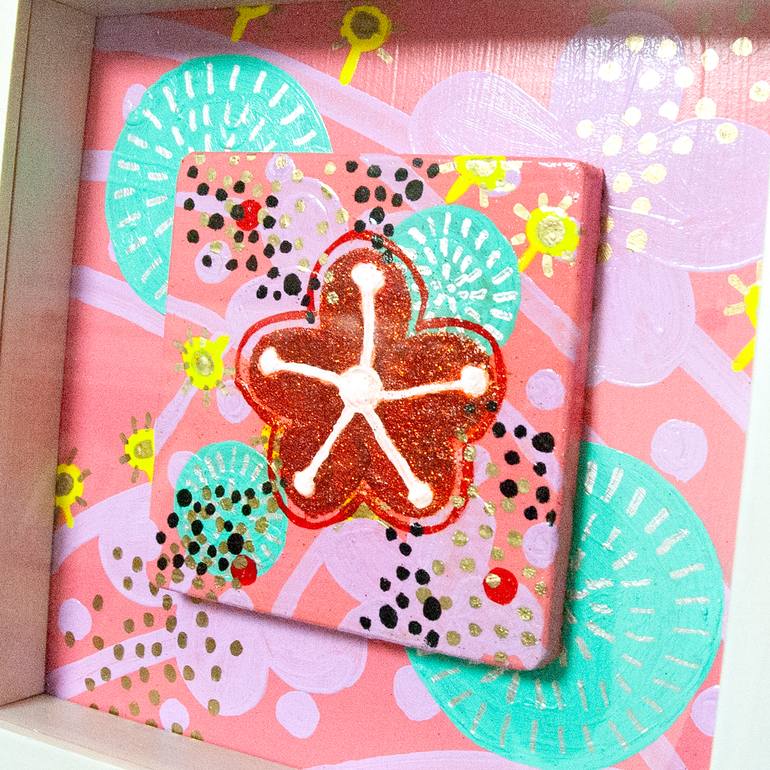 Original Illustration Abstract Painting by Natsumi Yamaguchi