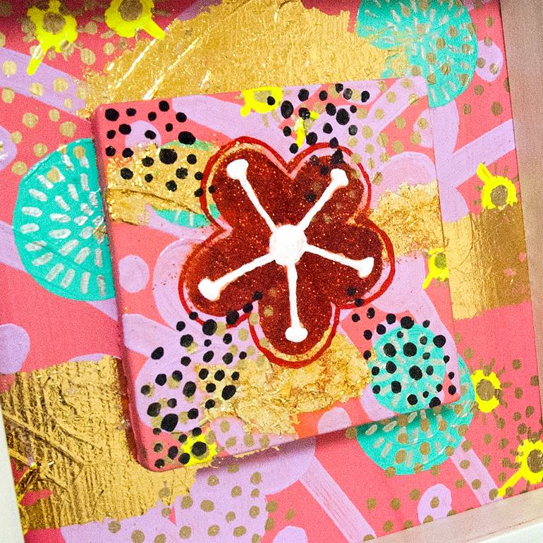 Original Abstract Pop Culture/Celebrity Painting by Natsumi Yamaguchi