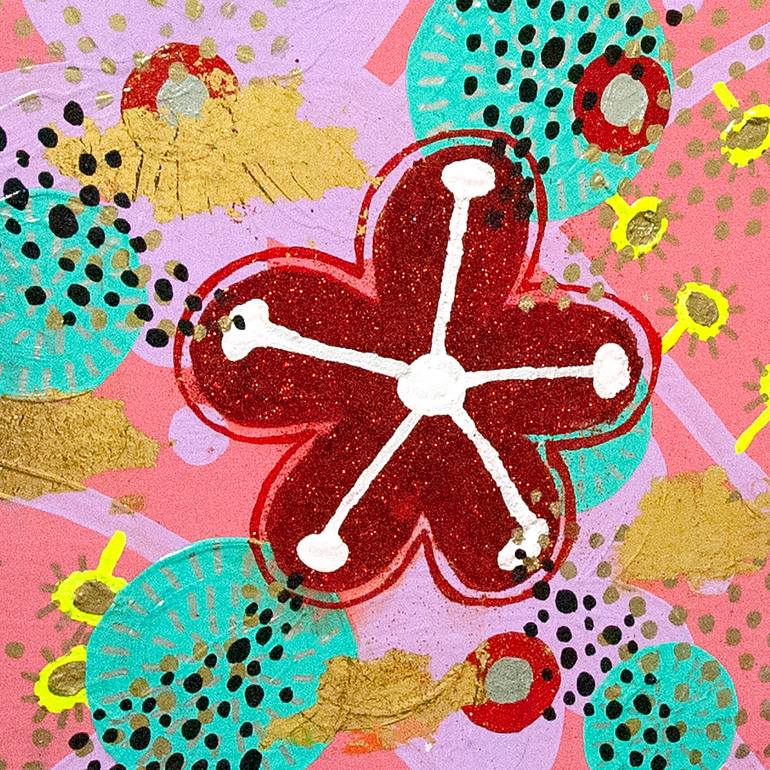 Original Illustration Abstract Painting by Natsumi Yamaguchi