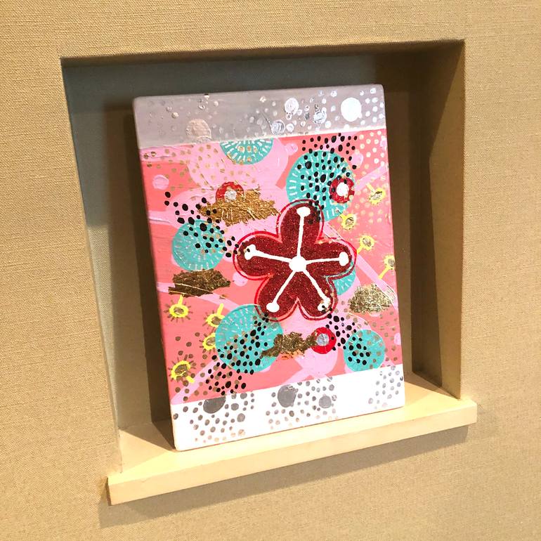 Original Illustration Abstract Painting by Natsumi Yamaguchi
