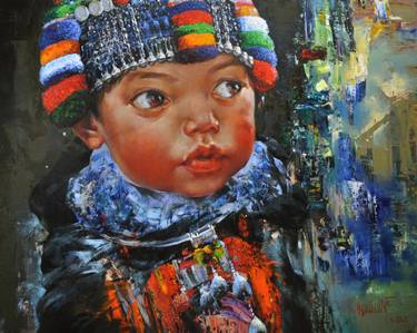 Original Portrait Paintings by Ha Nguy Dinh