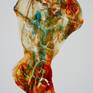 I am inspired by color and honest, simple movement when creating this series of work. I find that in doing so, the work invites the viewer to look for themselves, what it is they see, and the more time spent the more is seen.