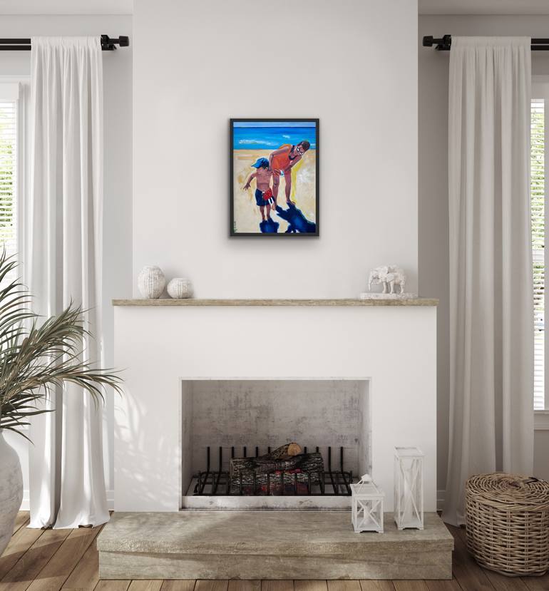 Original Figurative People Painting by Miriam Esteve