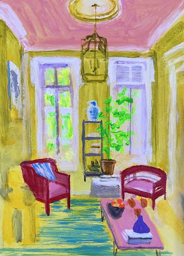 Print of Impressionism Home Paintings by Victoria Smith