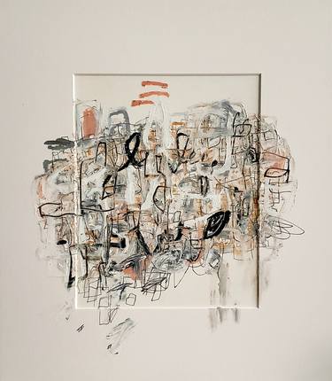 Original Modern Abstract Drawings by Victoria Smith