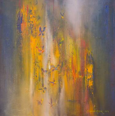 Print of Abstract Expressionism Abstract Paintings by Melanie Meyer