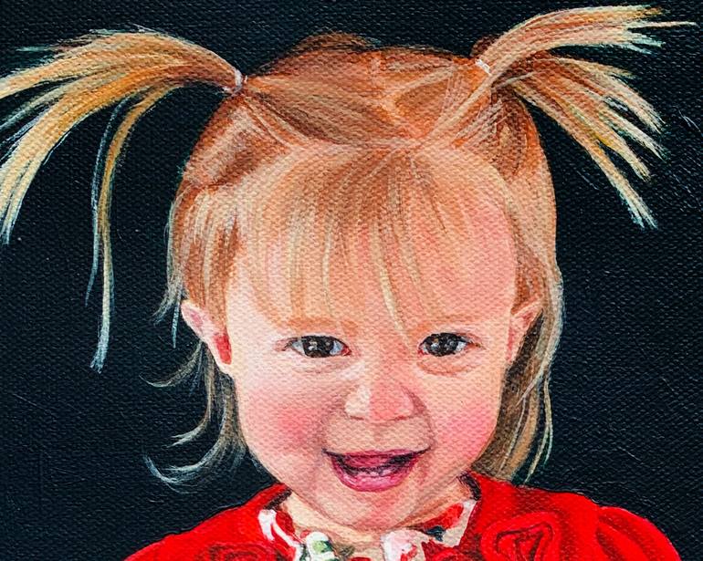 Original Children Painting by Lissa Banks