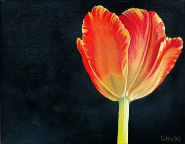 Original Floral Paintings by Lissa Banks