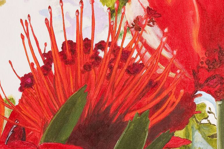 Original Realism Floral Painting by Lissa Banks