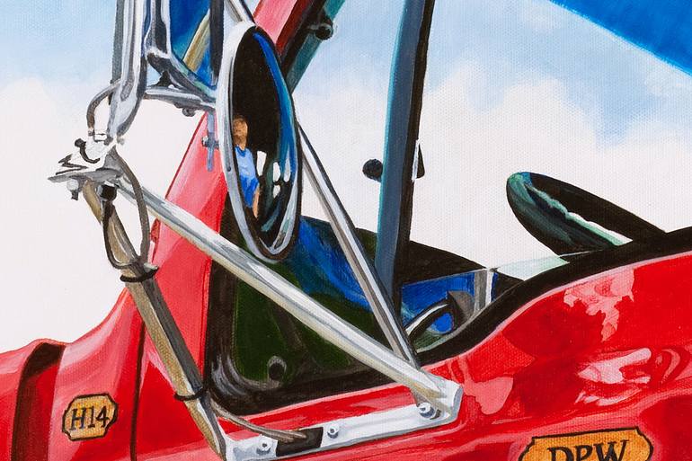 Original Realism People Painting by Lissa Banks